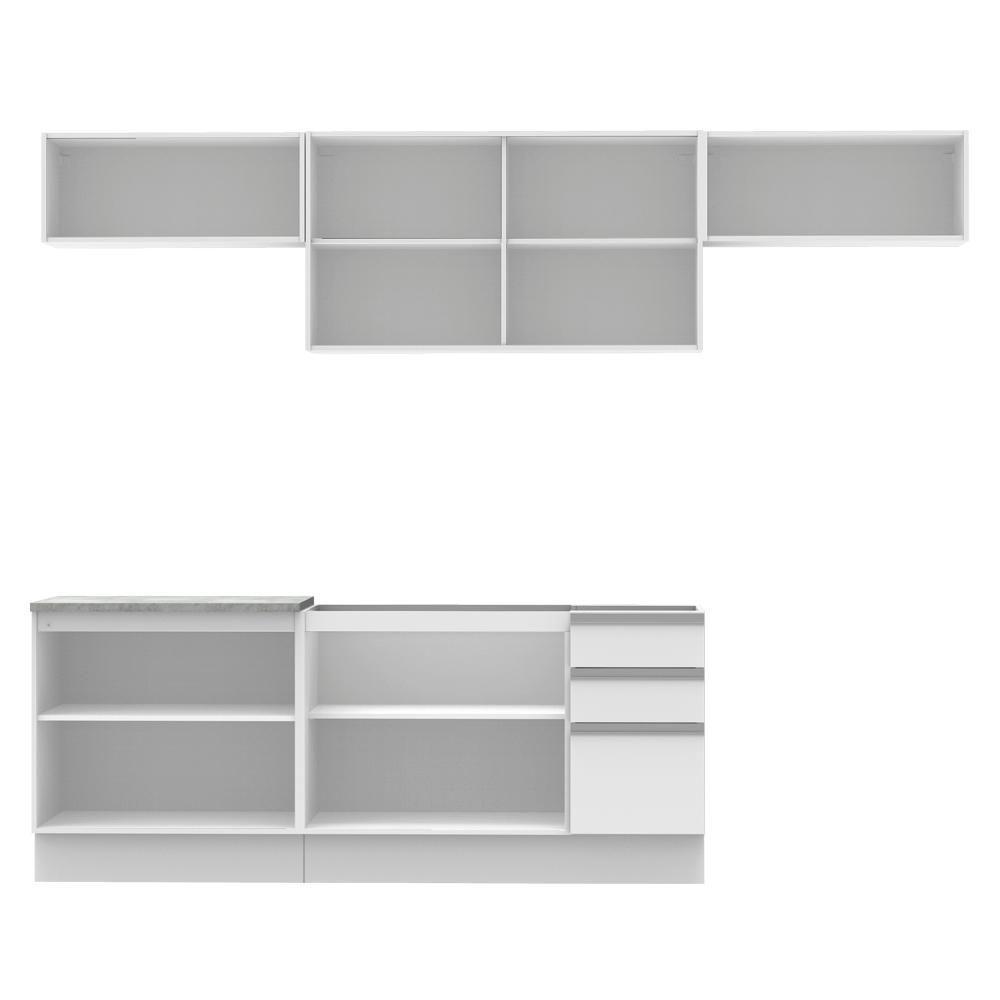 Cozinha Completa Mariana com Armário e Balcão Madesa - 12