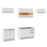 Cozinha Completa Mariana com Armário e Balcão Madesa