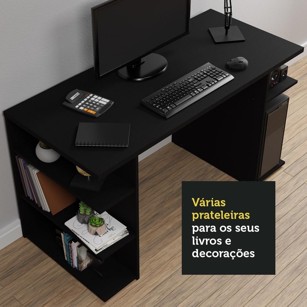 Escrivaninha para Computador Office 9409 Preto - 7