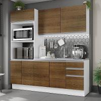 Cozinha Acordes Glamy Rustic MDF 2 Gavetas 8 Portas Madesa - 1