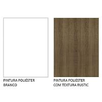 Cozinha Acordes Glamy Rustic MDF 2 Gavetas 8 Portas Madesa - 5