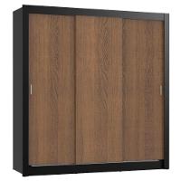 Guarda Roupa Lyon Plus 3 Portas de Correr 4 Gavetas Madesa - 1