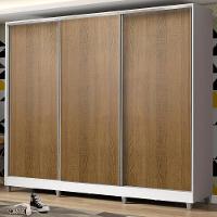 Guarda Roupa Casal MDF Kevin 3 Portas Madesa - 6