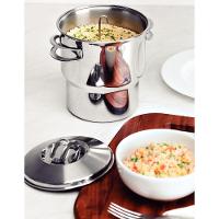 Cuscuzeira Tramontina Solar Em Aço Inox Com Tampa E Alças 2,2l 14cm - 5