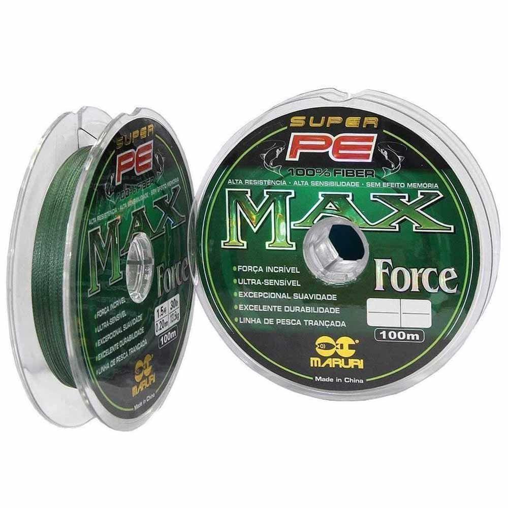 Linha Multifilamento Maruri 200m Max Force 4 Fios Medida 0,20mm 25lb - 4