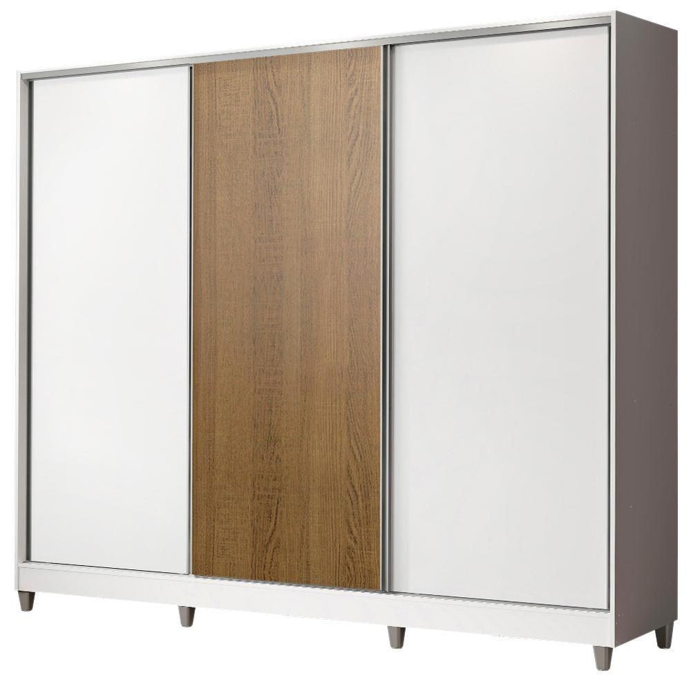 Guarda Roupa Casal Kevin 3 Portas MDF Madesa - 2