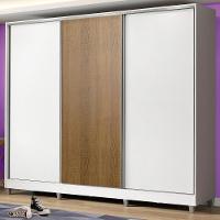 Guarda Roupa Casal Kevin 3 Portas MDF Madesa - 1