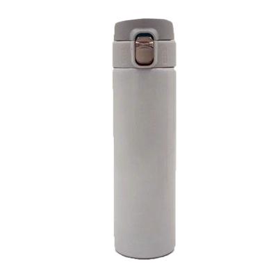 Garrafa Termica 500ml Aço Inox Inquebravel Vacuum Branco