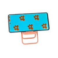 Suporte Celular Formato Cadeira Portatil Dobravel De Mesa Criativo Rosa - 5