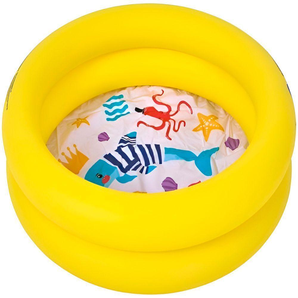 Piscina Inflável Redonda Animais Marinhos Infantil 46 Litros - 3