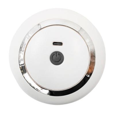 Massageador Elétrico De Cabeça Portátil Usb Recarregável Branco