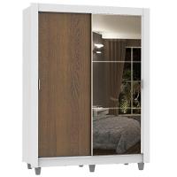 Guarda-Roupa Dallas Plus 2 Portas Correr 1 Espelho Madesa - 2