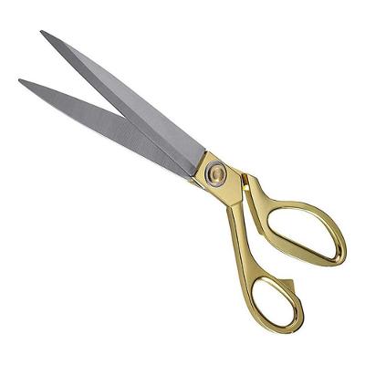 Tesoura Aço Inoxidável Alfaiate Costura Tecido Profissional Cor:dourado