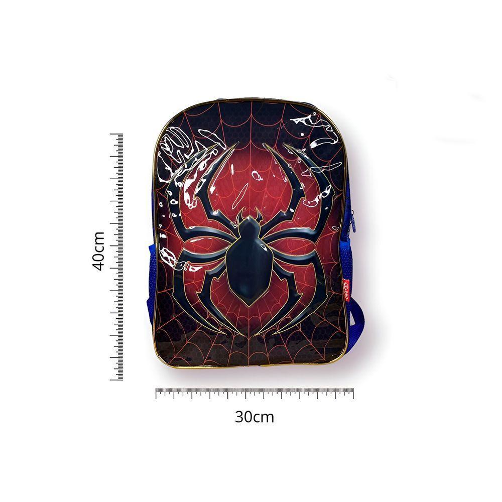 Kit Mochila Escolar Com Acessórios Infantil Homem Aranha Cor:vermelho - 5