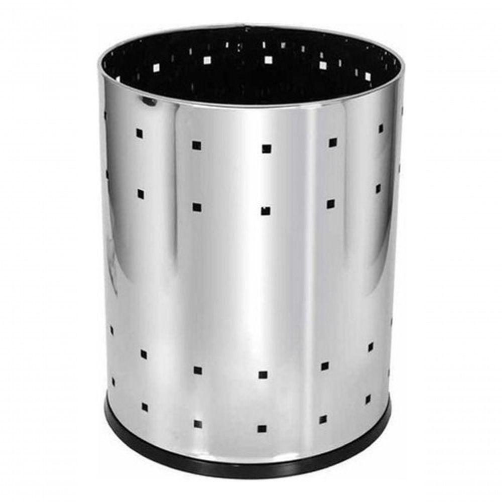 Lixeira Telada Inox 22l B9 - Lixeira Telada Em Aço Inox 22l - 1
