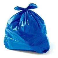 Saco Para Lixo 30 Litros Azul - Com 100 Unidades - 1