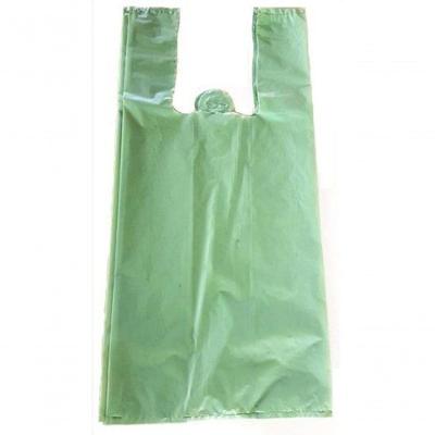 Sacola Plástica Reciclada 50x60 Verde 15kg