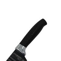 Jogo De Facas 6 Peças Aço Inox Com Descascador Preto - 2