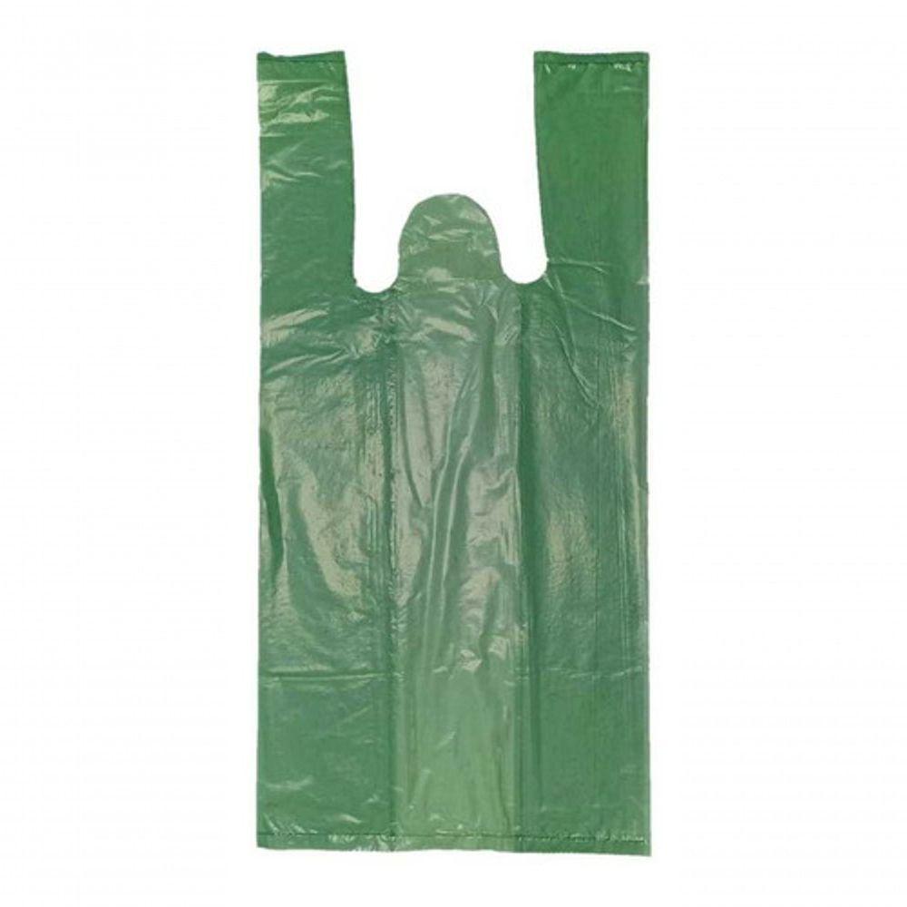 Sacola Plástica Reciclada Reforçada Verde Com 4kg Full - 5