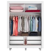 Guarda-Roupa Dallas Plus 2 Portas Correr 2 Espelhos Madesa - 5