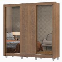 Guarda-roupa Casal Lyon Plus 3 Portas de Correr Madesa - 2