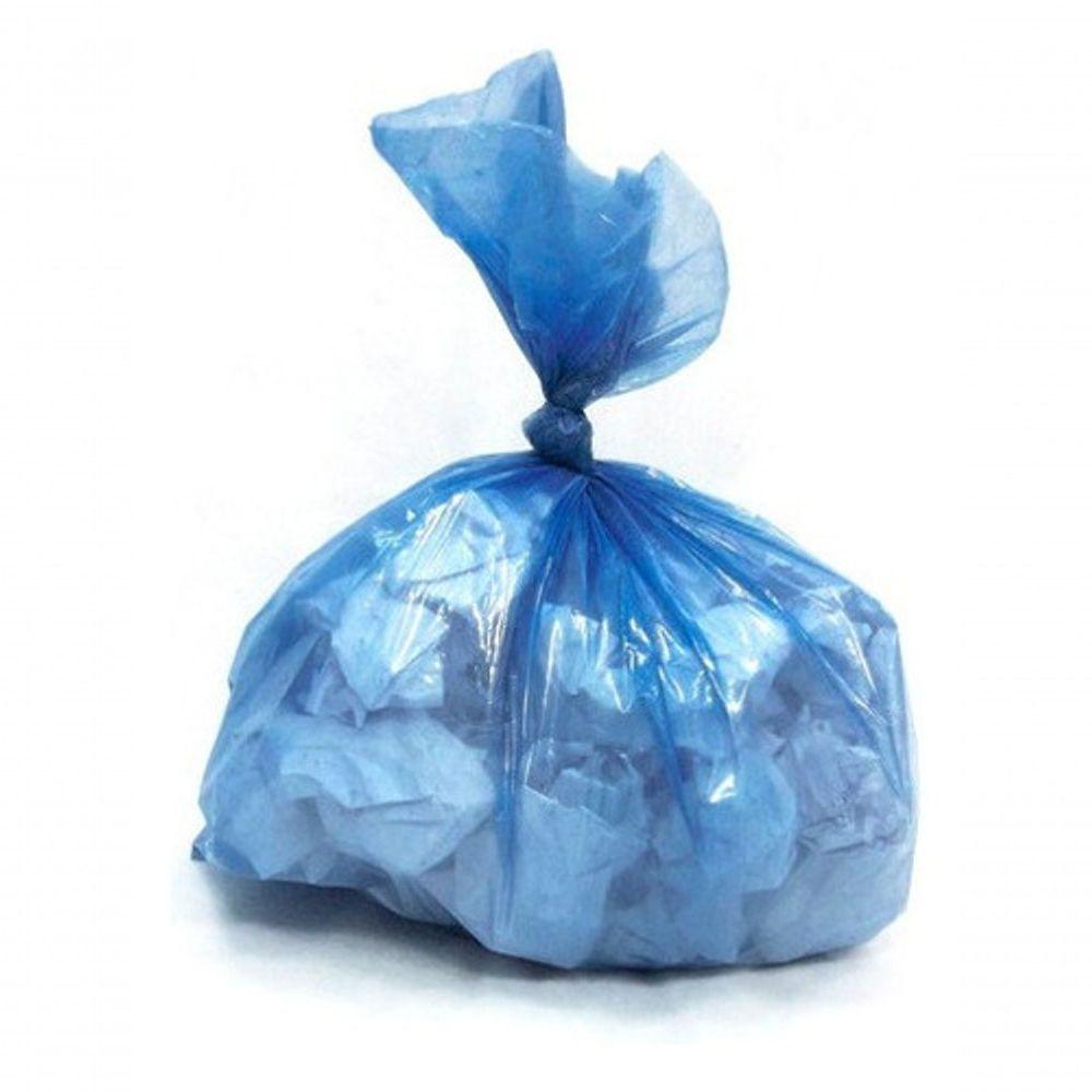 Saco Para Lixo Azul Higistore Reforçado 200 Lt Com 50 Unidad - 1