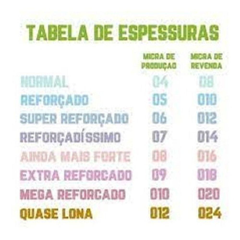 Saco Para Lixo 200 Litros P7 Reforçado Com 100 Unidades - 4