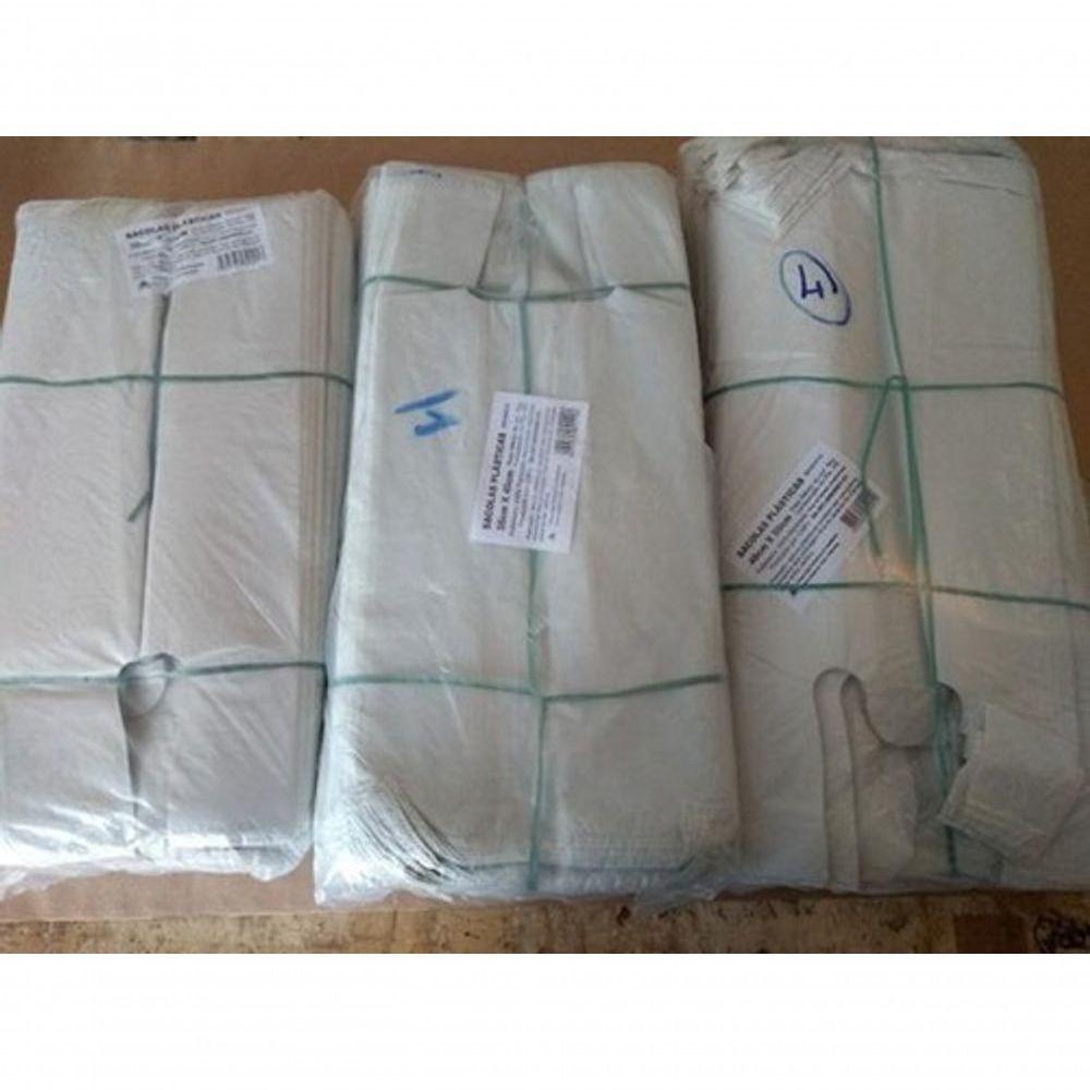 Sacolas Plasticas Branca Reciclada Recuperada 70x90 5kg - 2