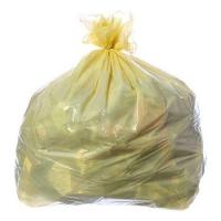 Saco Para Lixo Amarelo Reforçado 50 Lt Com 50 Uni - 1