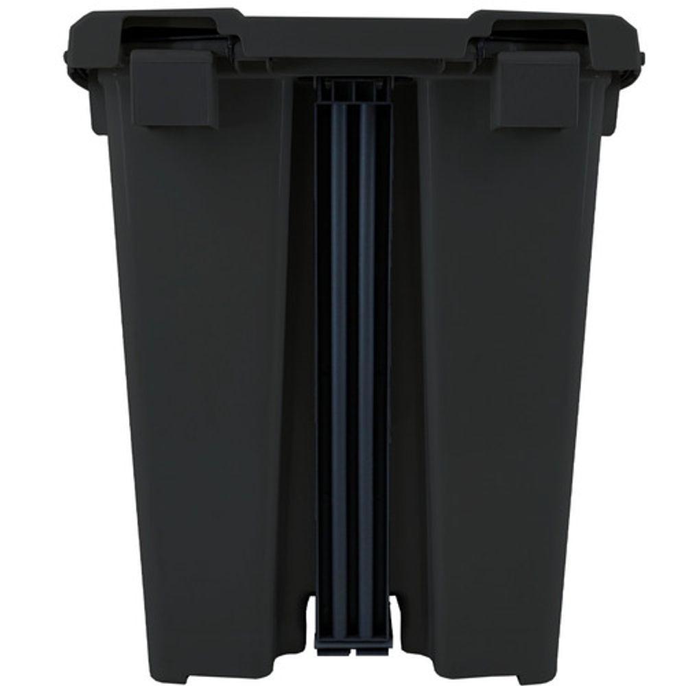 Lixeira Quadrada Plástica Com Pedal 60 Litros Jsn - 5