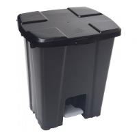 Lixeira Quadrada Plástica Com Pedal 60 Litros Jsn - 1