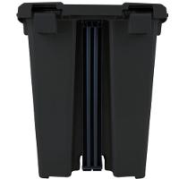 Lixeira Quadrada Plástica Com Pedal 60 Litros Jsn - 5