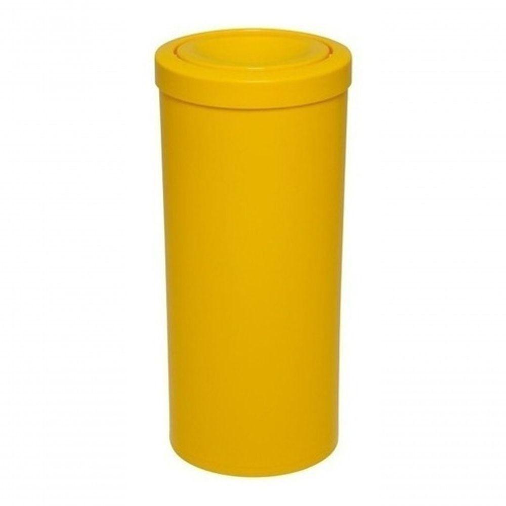 Lixeira Plástica 50 Litros Com Tampa Meia Esfera - 1