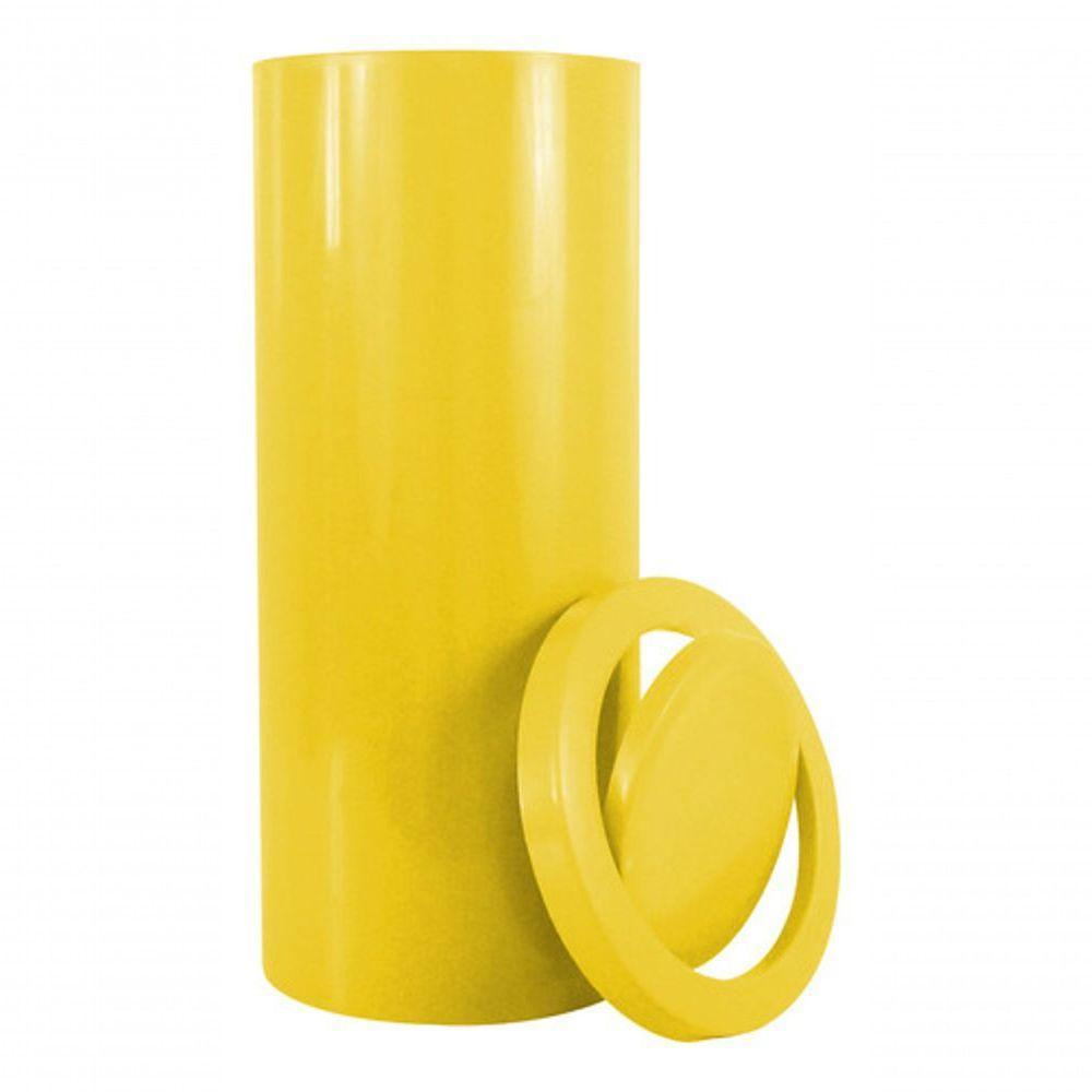 Lixeira Plástica 50 Litros Com Tampa Meia Esfera - 3