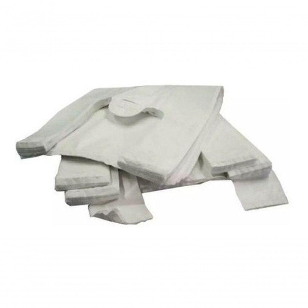 Sacola Plástica Reciclada Reforçada 30x40 Branca 1kg - 2