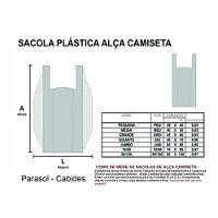 Sacolas Plasticas Branca Reciclada Reforçada 5 Kg 45x60 - 2