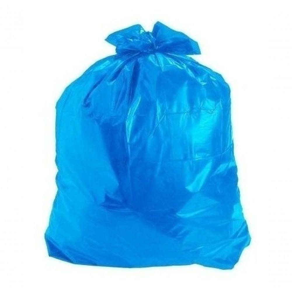 Saco Lixo Azul 30l C-50 Unidades - 1