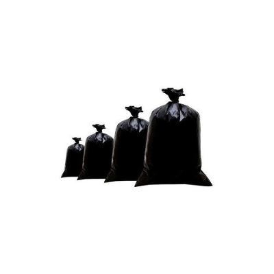 Saco Para Lixo De 40 Litros Fino Preto Pacote C-100 Unidades