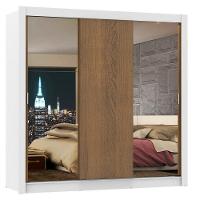 Guarda-roupa Casal Lyon 3 Portas de Correr Madesa - 5