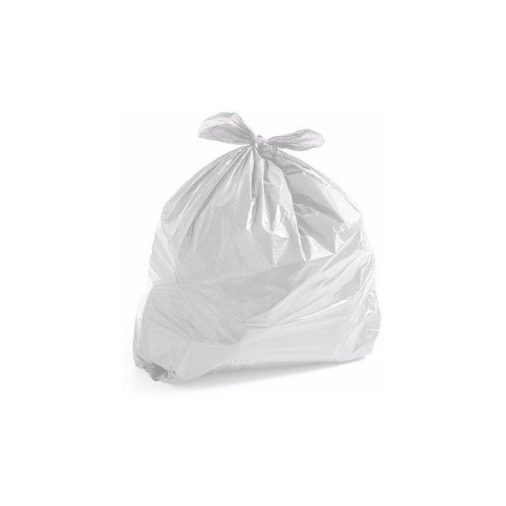 Saco De Lixo 60 Litros Branco Comum Com 100 Unidades - 1