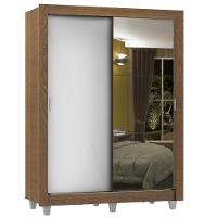 Guarda-Roupa Dallas Plus 2 Portas Correr 1 Espelho Madesa - 2