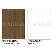 Guarda-Roupa Dallas Plus 2 Portas Correr 1 Espelho Madesa - 3