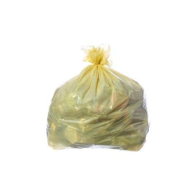 Saco Para Lixo Amarelo Reforçado 30 Lt Com 50 Uni