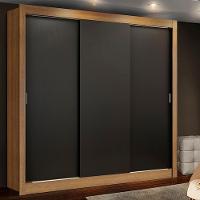 Guarda Roupa Lyon Plus 3 Portas de Correr 4 Gavetas Madesa - 3