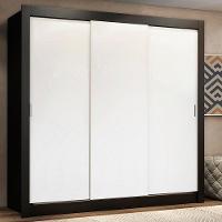 Guarda Roupa Lyon Plus 3 Portas de Correr 4 Gavetas Madesa - 3