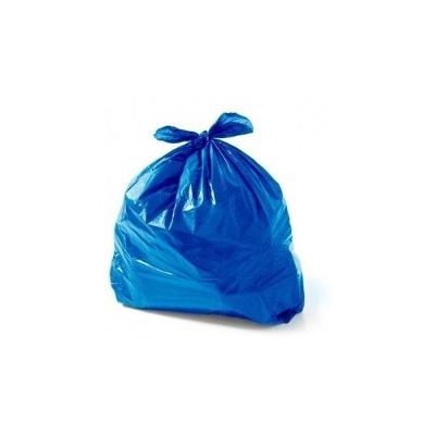 Saco De Lixo Plástico Azul 40 Litros Com 100 Unidades
