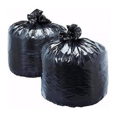 Saco De Lixo Reforçado Preto 100 Litros C- 100 Unidades
