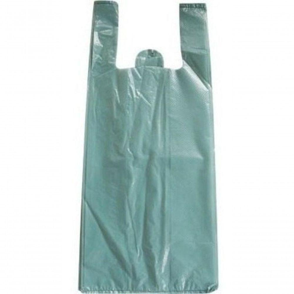 Sacola Reciclada 50 X 70 Verde Pacote Com 1 Kg 60 Unidades - 2