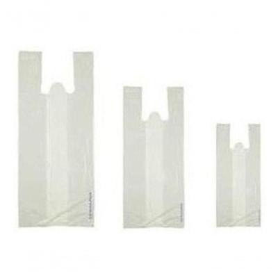 Sacolas Plasticas Creme Reciclada 60x80 Pacote De 5 Kg