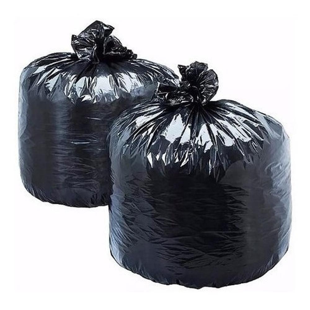 Saco De Lixo Reforçado Preto 30 Litros C- 1500 Unidades - 1
